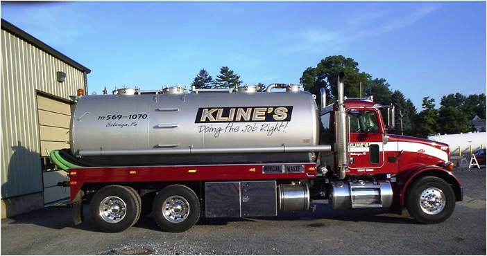 Kline's service truck
